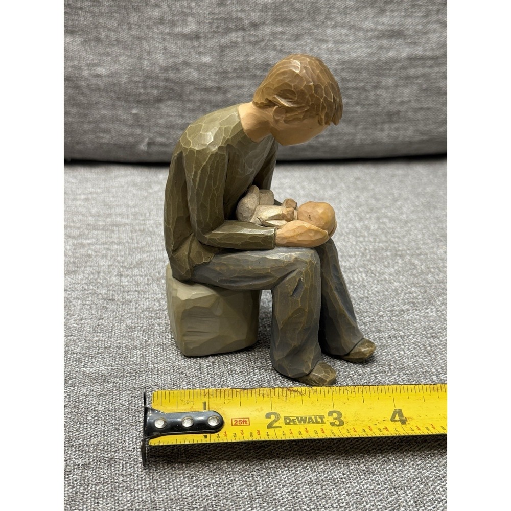 Willow Tree New Dad Statue Dad Baby